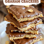 No-Bake Buckeye Graham Crackers