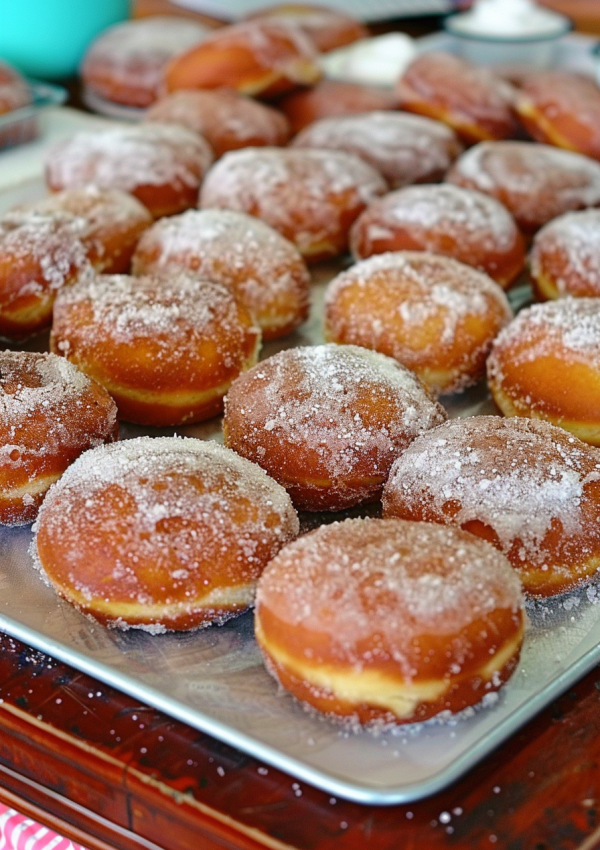 Old Fashioned Jelly Donuts