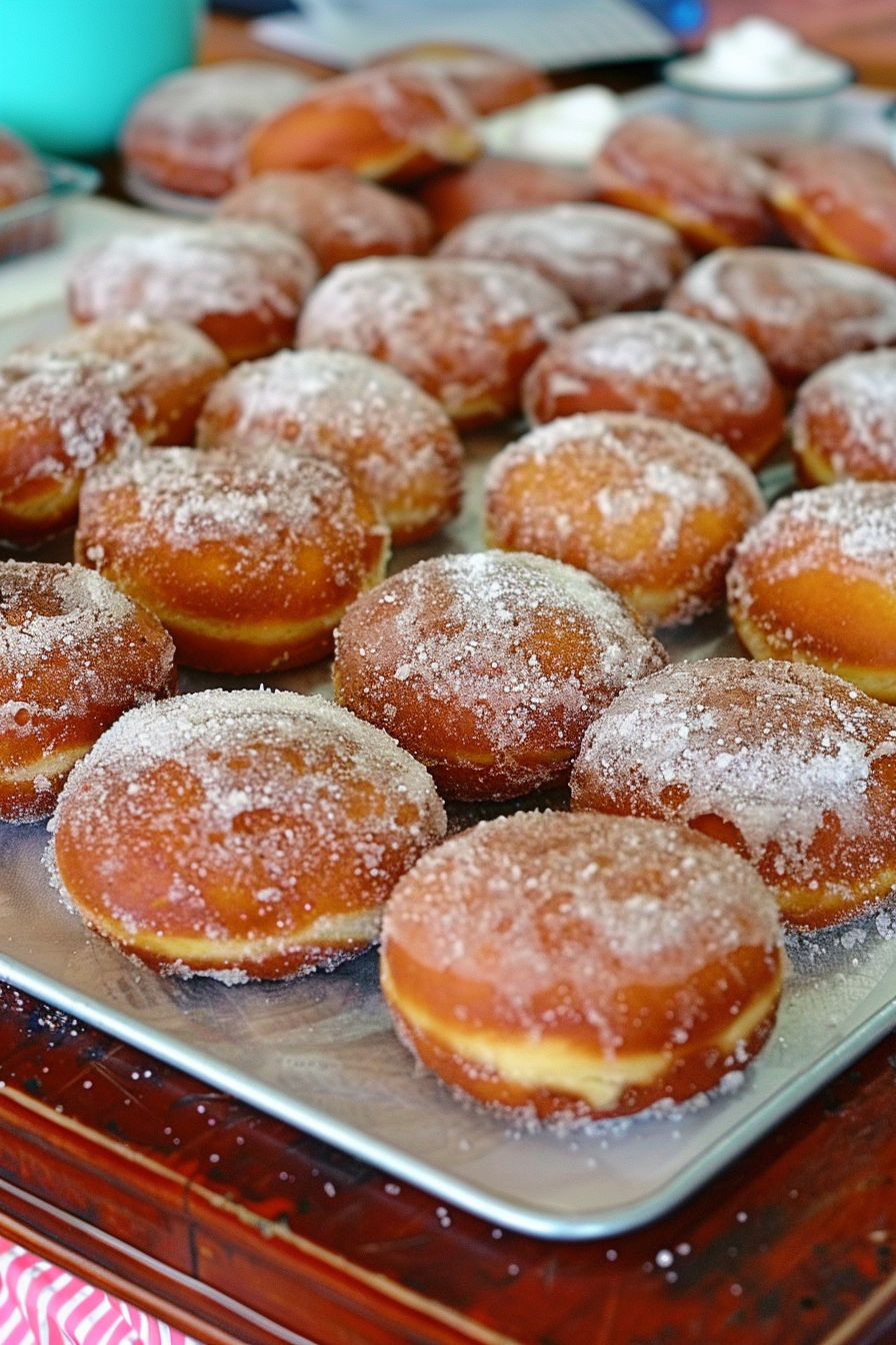 Old Fashioned Jelly Donuts