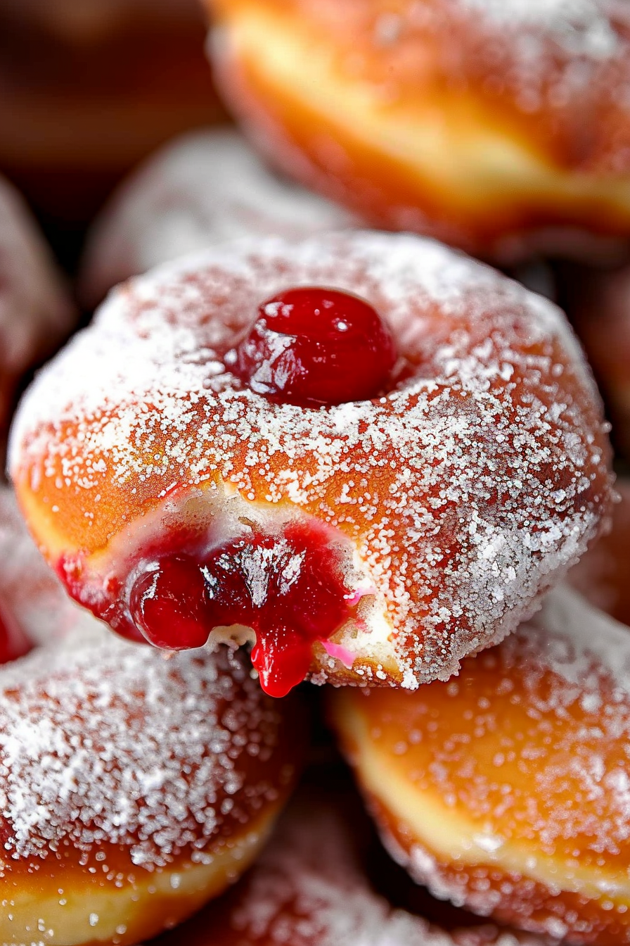 Old Fashioned Jelly Donuts