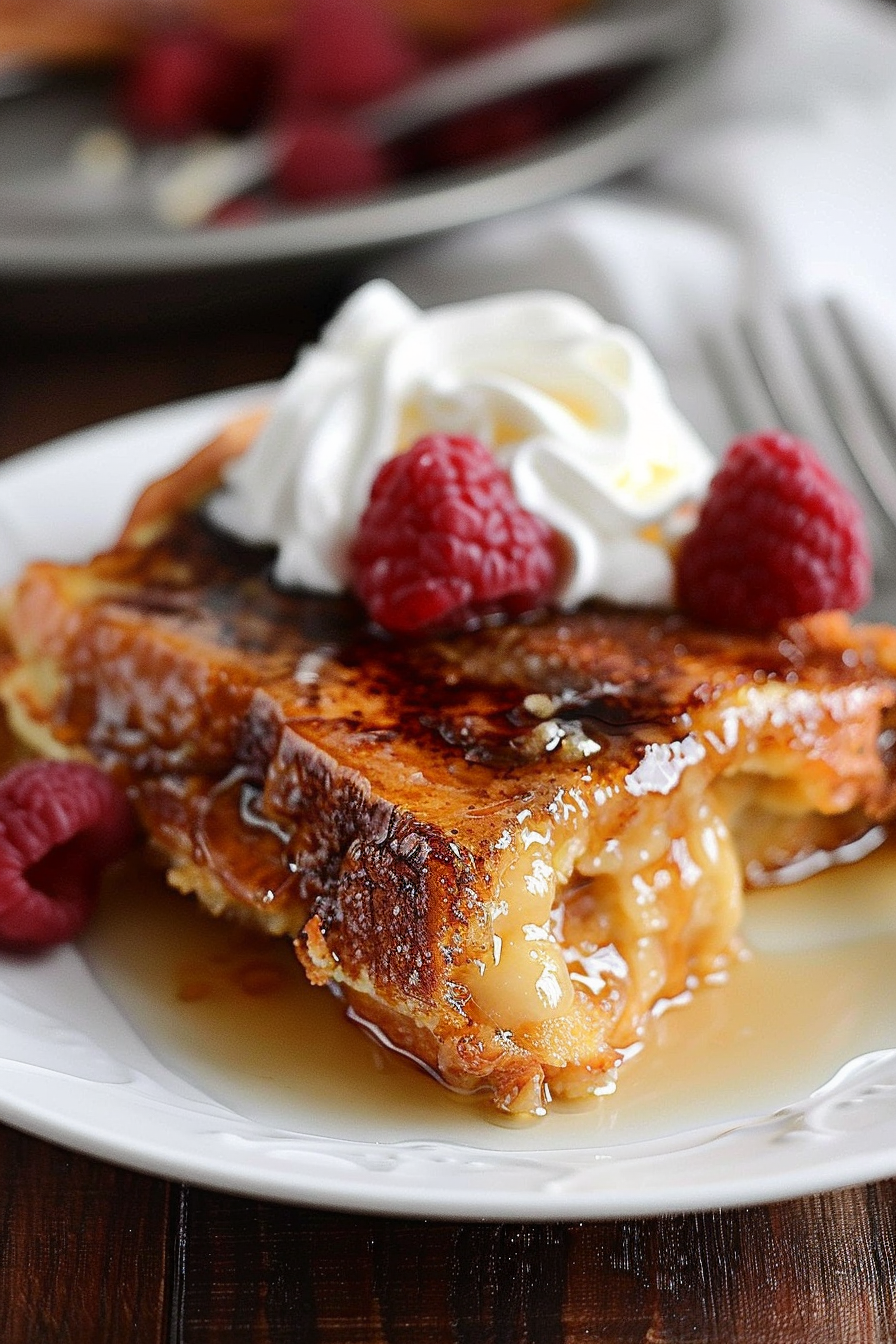 Overnight Crème Brûlée French Toast