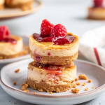 Peanut Butter & Jelly Cheesecake Bites