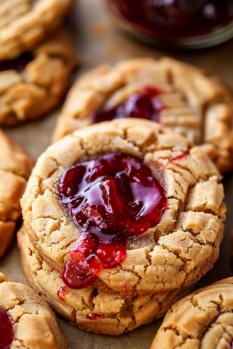 Peanut Butter & Jelly Cookies