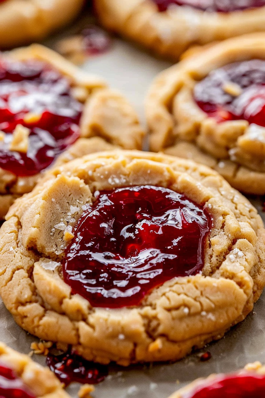 Peanut Butter & Jelly Cookies