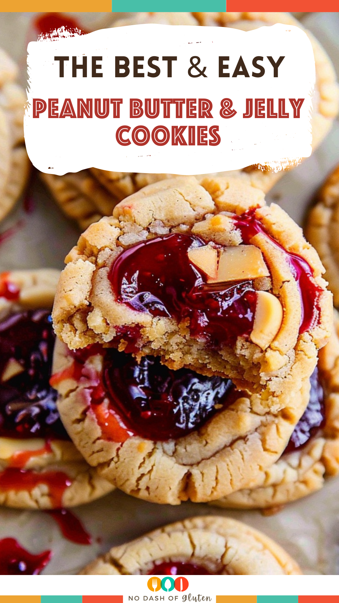 Peanut Butter & Jelly Cookies