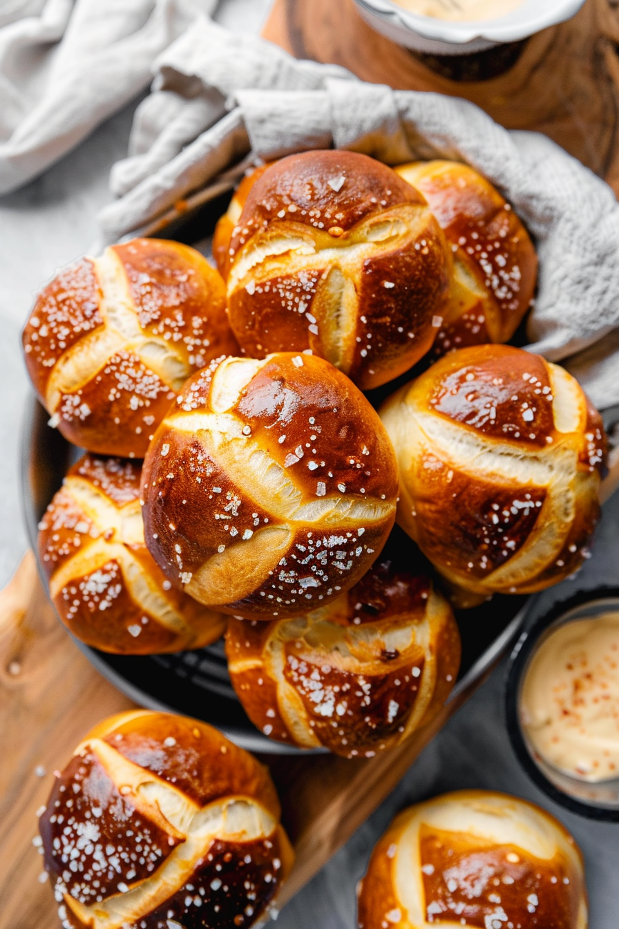 Pretzel Rolls