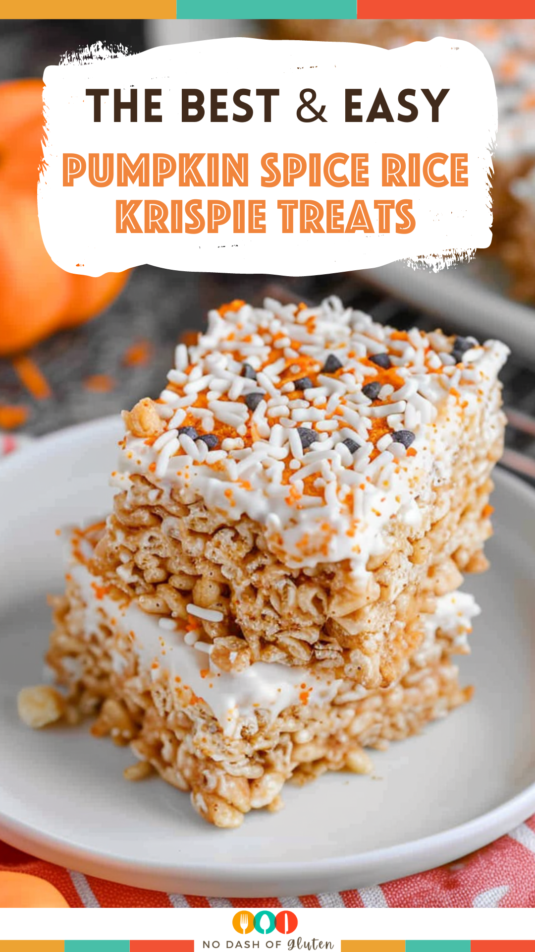 Pumpkin Spice Rice Krispie Treats