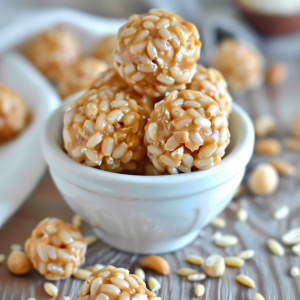 Rice Crispy Peanut Butter Balls