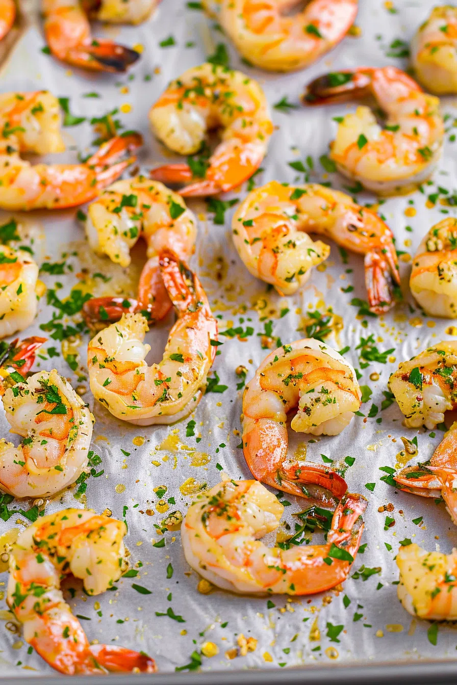 Roasted Shrimp with Parmesan Garlic Twist