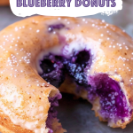 Sugar-Free Baked Blueberry Donuts