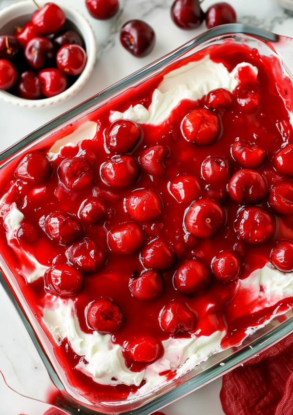 Sweet Cherry Cheesecake Dip