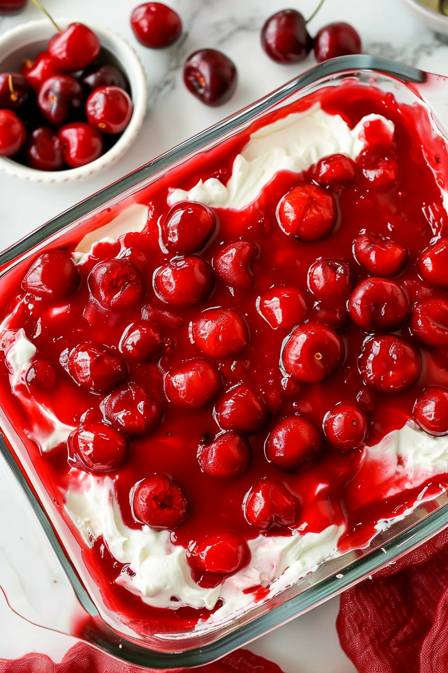 Sweet Cherry Cheesecake Dip