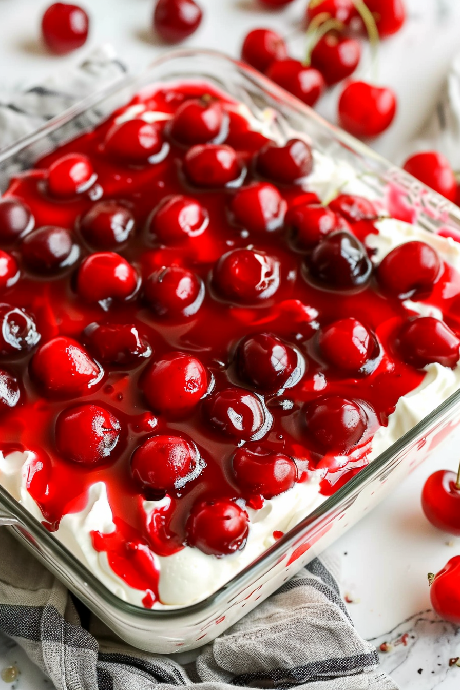 Sweet Cherry Cheesecake Dip