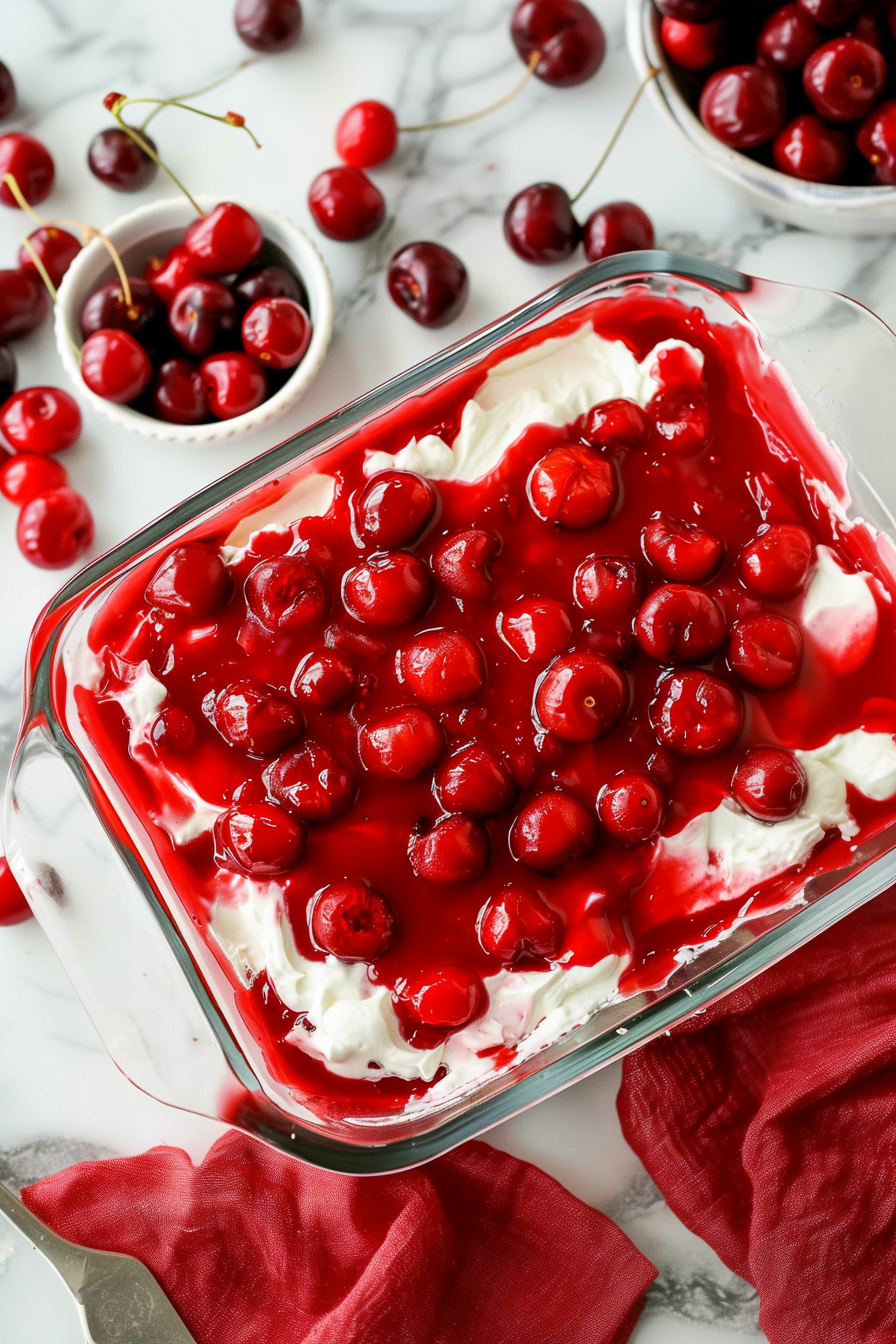 Sweet Cherry Cheesecake Dip