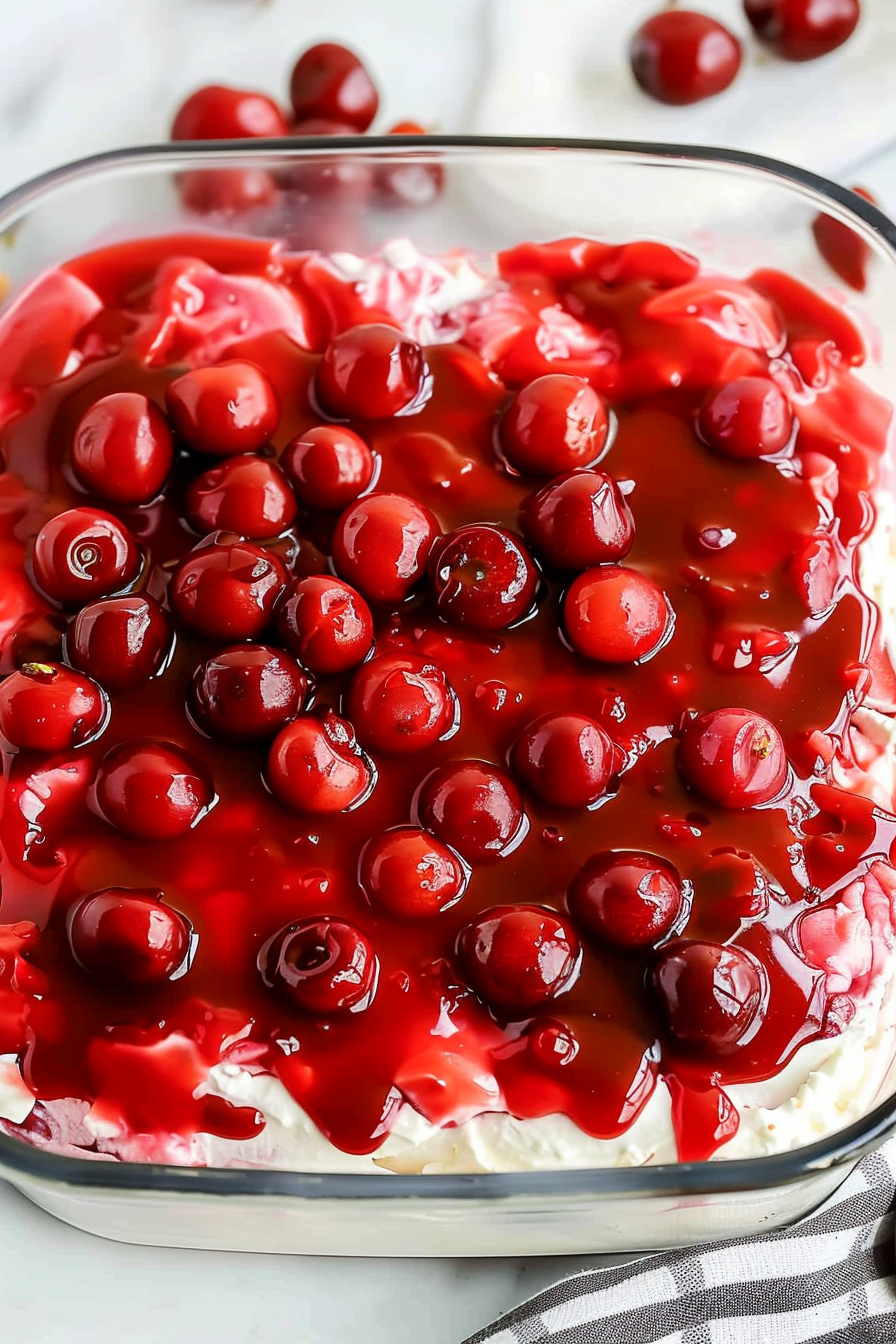 Sweet Cherry Cheesecake Dip