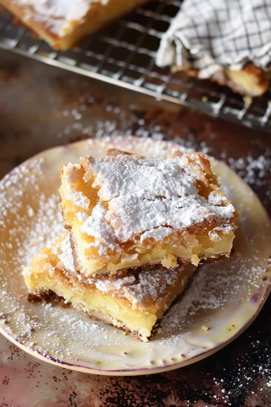 Velvety Cream Cheese Gooey Bars