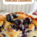 Buttermilk & Blueberry Pancake Bake