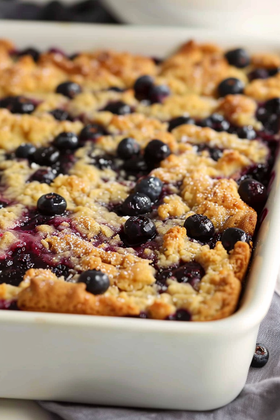 Buttermilk & Blueberry Pancake Bake