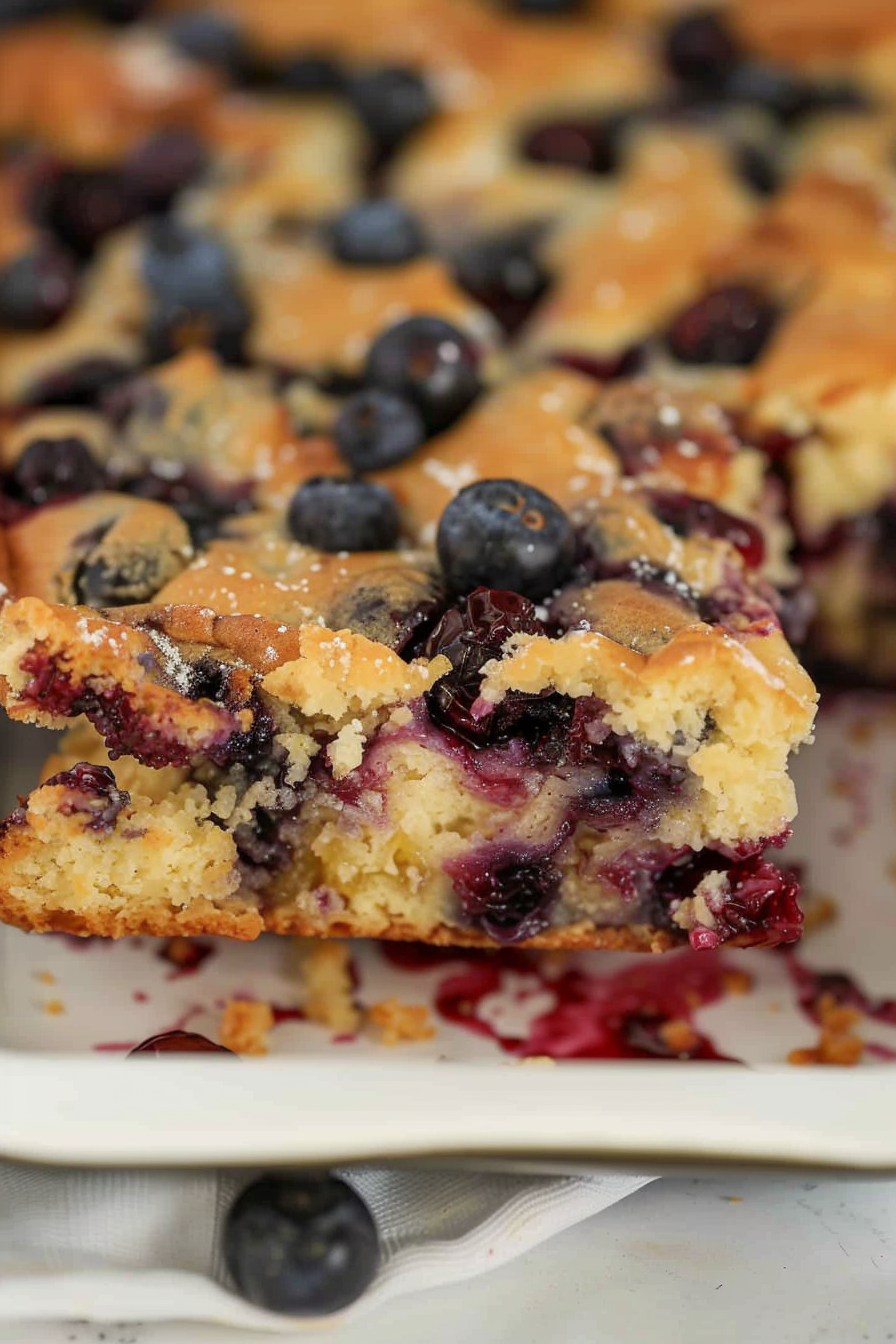 Buttermilk & Blueberry Pancake Bake