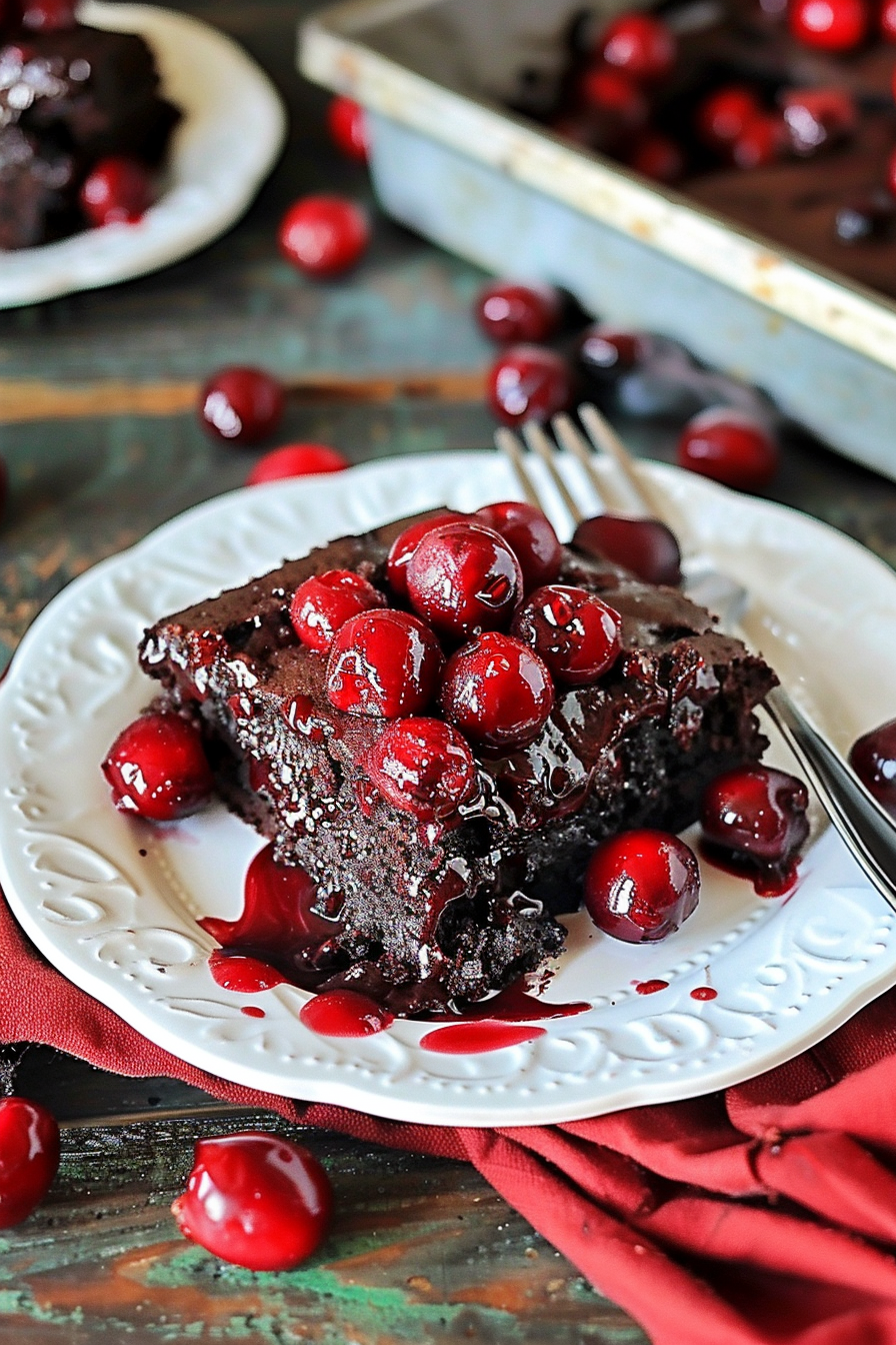 Cherry Chocolate Heaven Cake