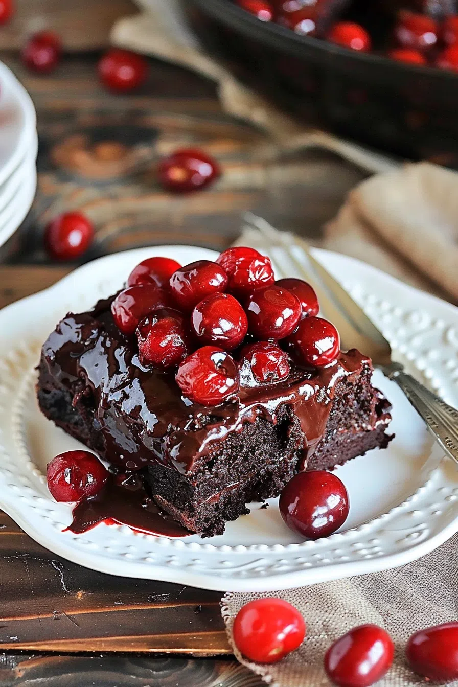 Cherry Chocolate Heaven Cake