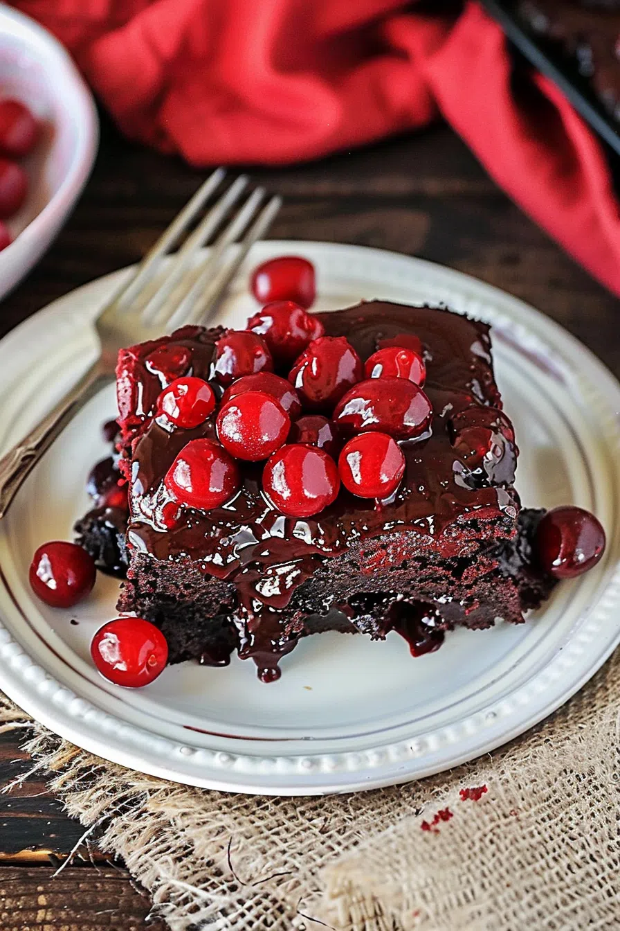 Cherry Chocolate Heaven Cake