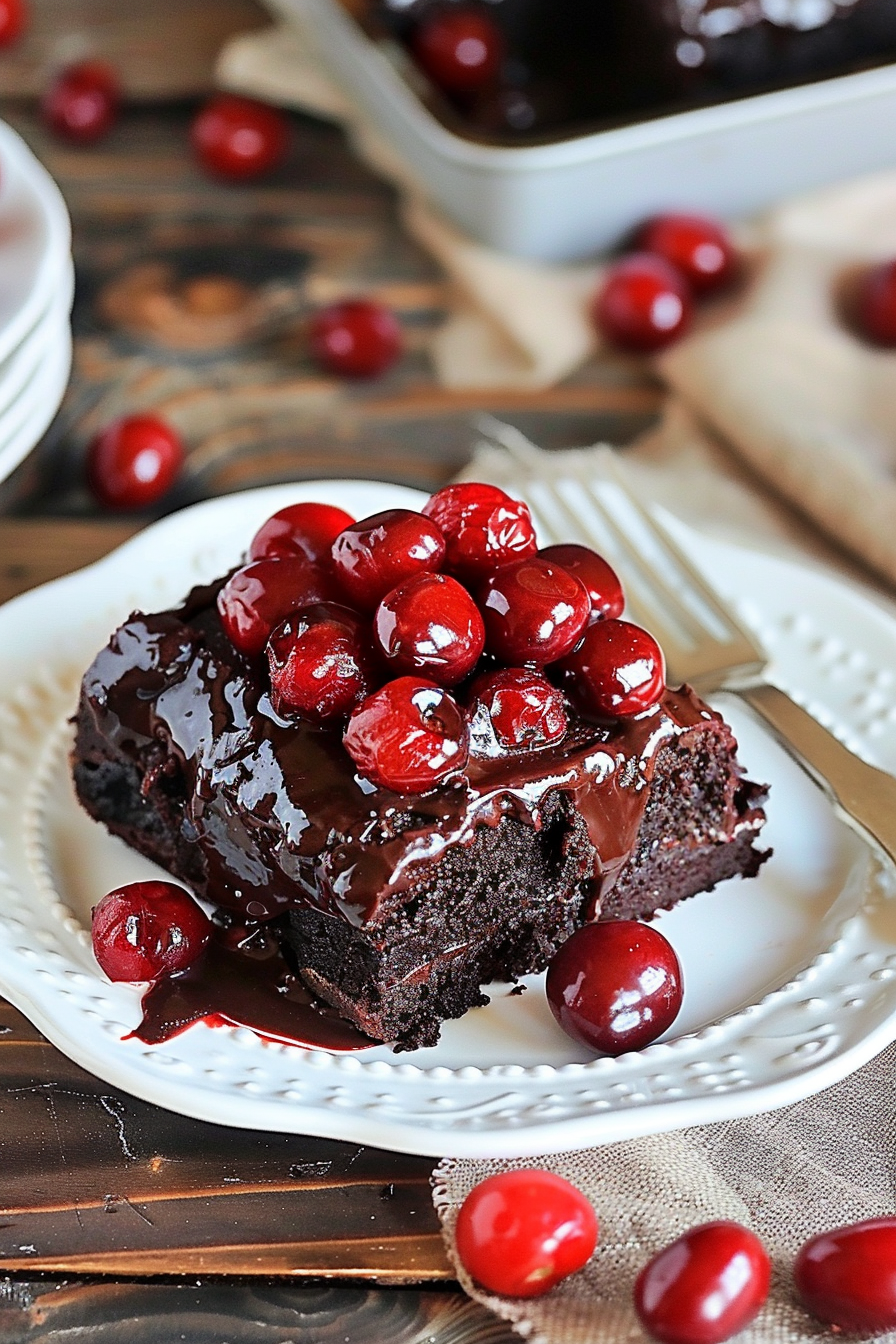 Cherry Chocolate Heaven Cake
