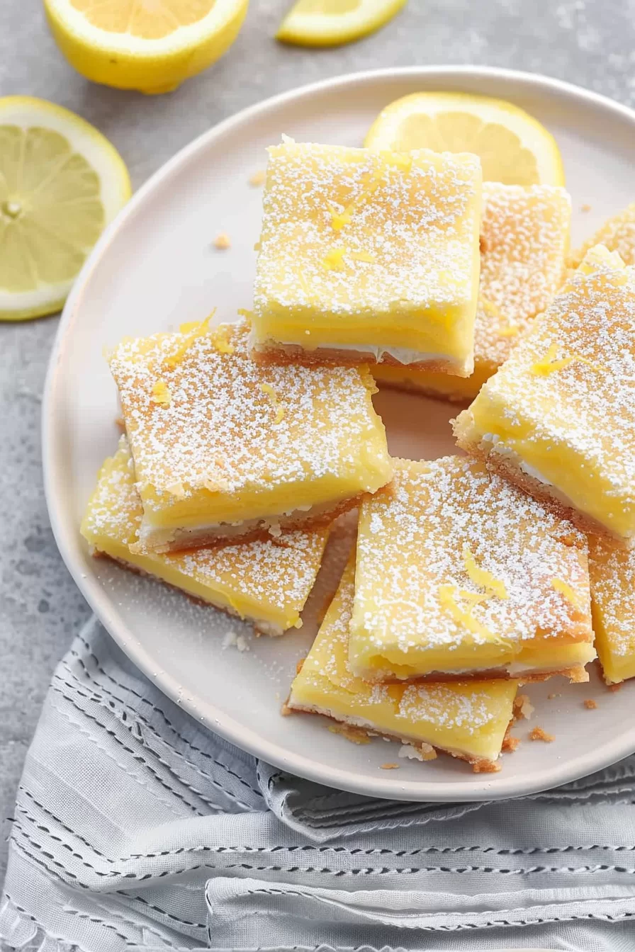 Creamy Lemon Dream Bars