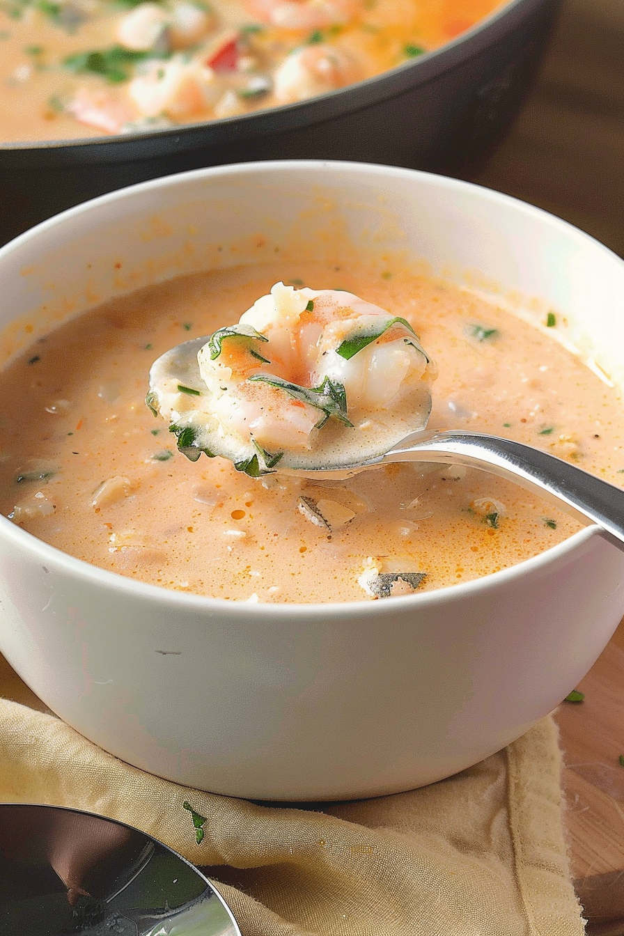 Creamy Seafood Symphony Bisque
