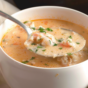 Creamy Seafood Symphony Bisque