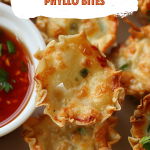 Crunchy Crab Rangoon Phyllo Bites