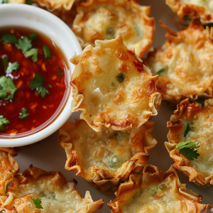 Crunchy Crab Rangoon Phyllo Bites