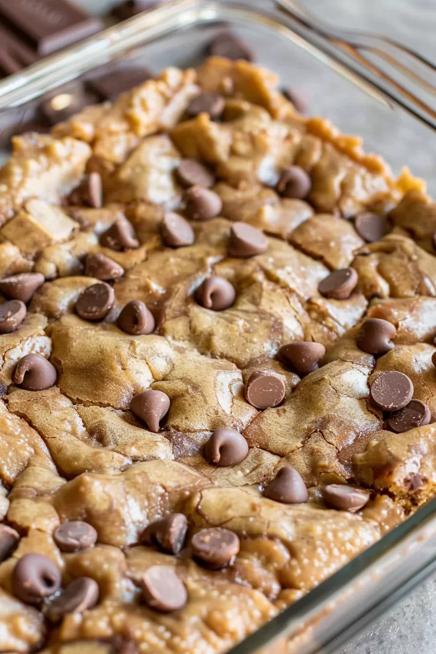 Easy Bake Chocolate Chip Squares