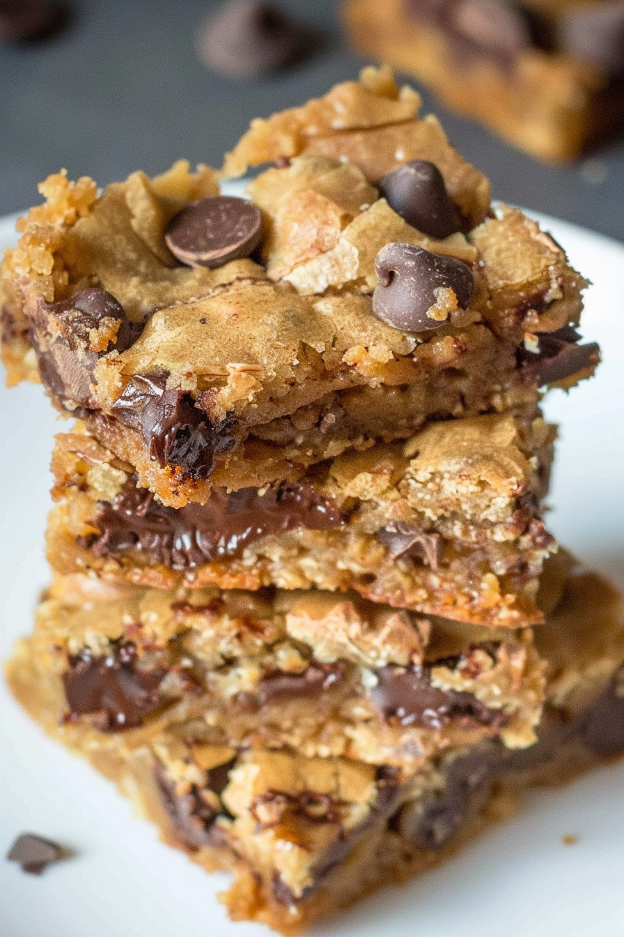 Easy Bake Chocolate Chip Squares