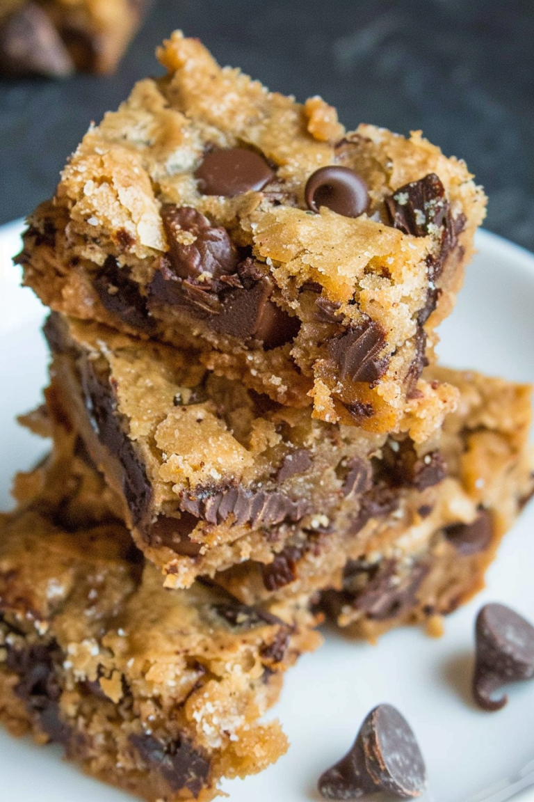 Easy Bake Chocolate Chip Squares