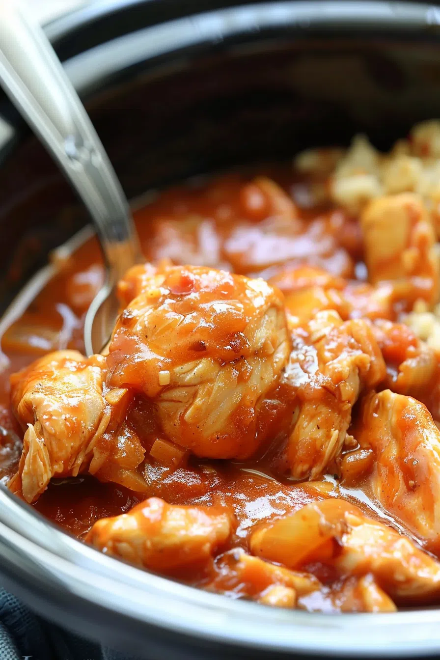 Easy Hawaiian Chicken in Crockpot