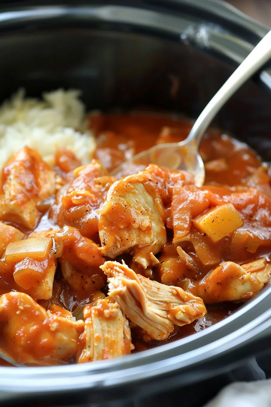 Easy Hawaiian Chicken in Crockpot
