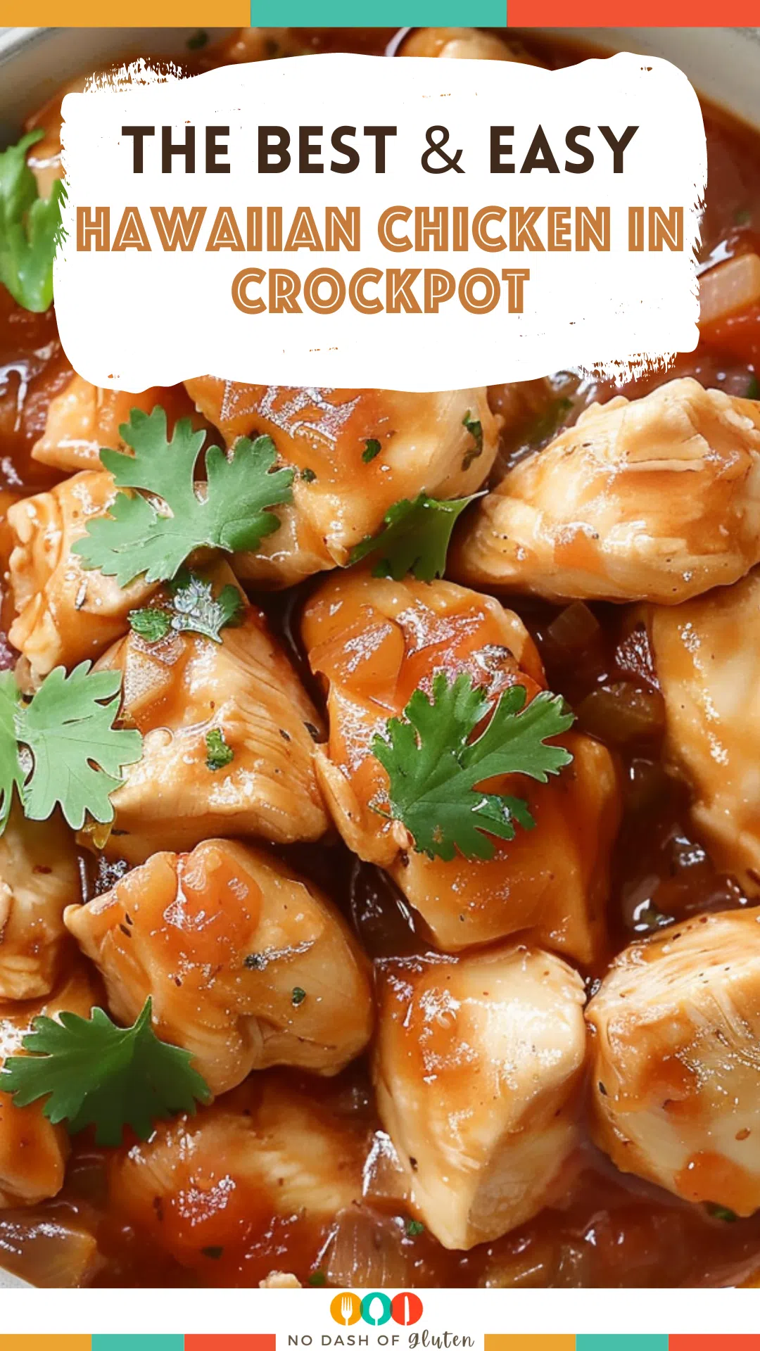 Easy Hawaiian Chicken in Crockpot
