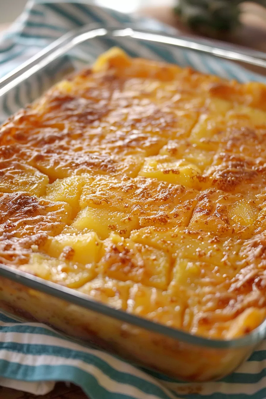 Golden Pineapple Sweet Bake