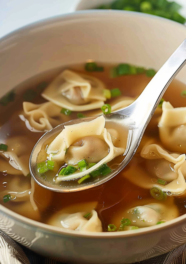 Traditional Wonton Broth Bowl