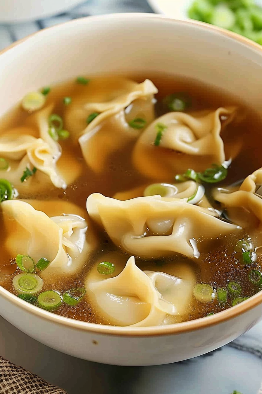 Traditional Wonton Broth Bowl