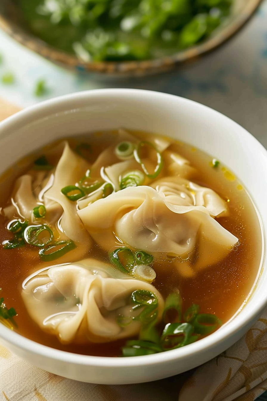 Traditional Wonton Broth Bowl