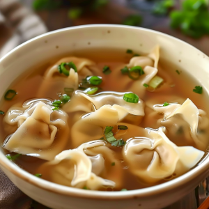 Traditional Wonton Broth Bowl