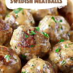 Homestyle Creamy Swedish Meatballs