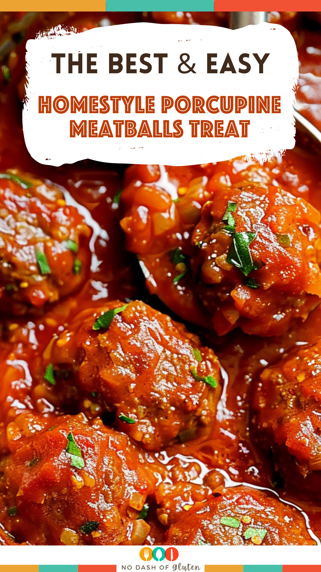 Homestyle Porcupine Meatballs Treat