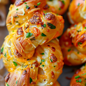 Twisted Jalapeño Cheddar Pretzels