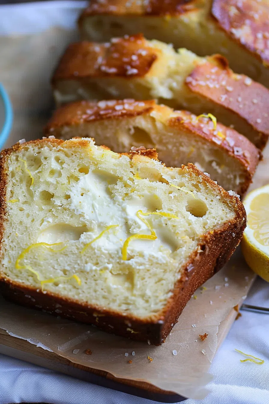 Luscious Lemon Cream Cheese Loaf