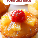 Mini Pineapple Upside-Down Cake Treats