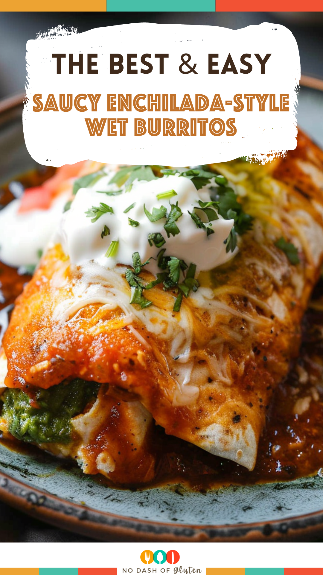 Saucy Enchilada-Style Wet Burritos