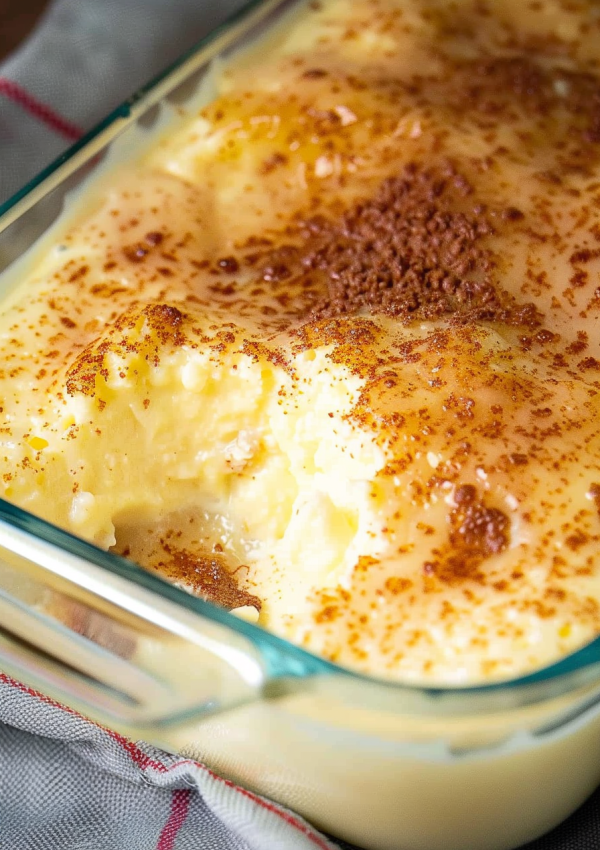 Simple Amish Baked Custard